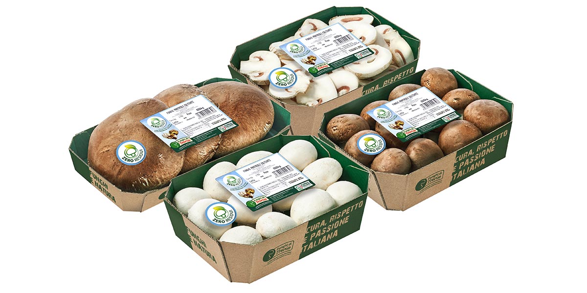 Funghi di Treviso alla kermesse riminese con la linea 'Zero Residui'
